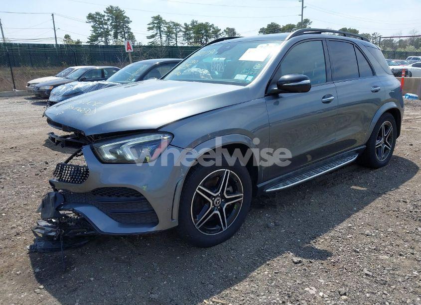 Photo 2 of 2021 Mercedes-benz Gle GLE 450 (VIN 4JGFB5KB4MA444476)
