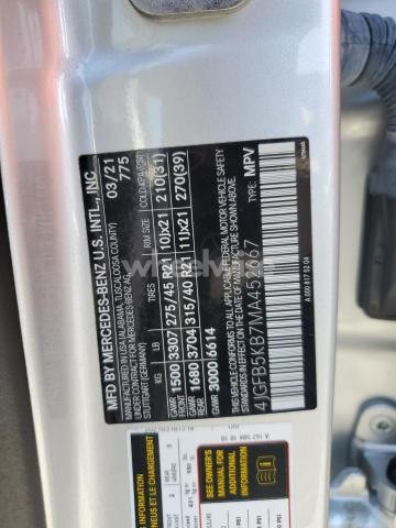 Photo 5 of 2021 MERCEDES-BENZ GLE 450 4MATIC (VIN 4JGFB5KB7MA452667)