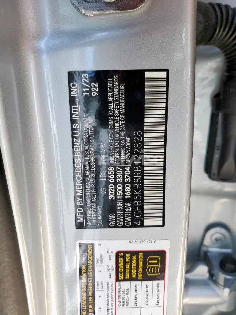 Photo 2 of 2024 MERCEDES-BENZ GLE 450 4MATIC N/A (VIN 4JGFB5KB8RB122828)