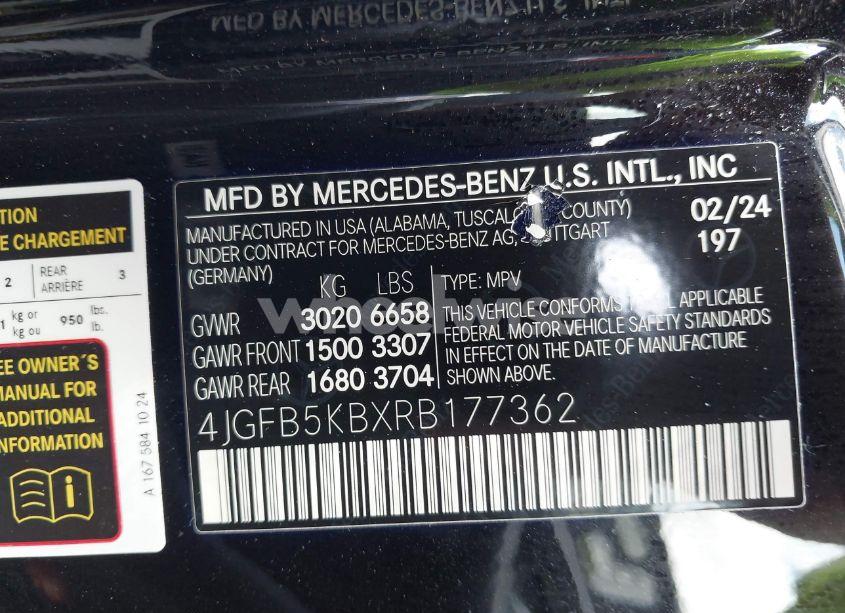 Photo 9 of 2024 Mercedes-benz Gle 450 4MATIC (VIN 4JGFB5KBXRB177362)