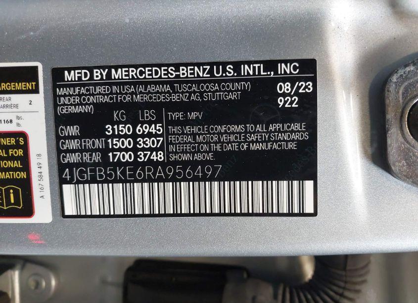 Photo 9 of 2024 Mercedes-benz Gle 450 4MATIC (VIN 4JGFB5KE6RA956497)