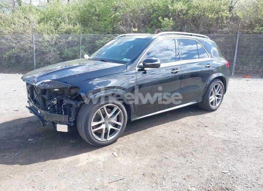 Photo 2 of 2022 Mercedes-benz Amg GLE 53 4MATIC (VIN 4JGFB6BB2NA605382)