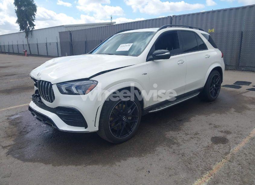 Photo 2 of 2022 Mercedes-benz Amg GLE 53 4MATIC (VIN 4JGFB6BB9NA618839)