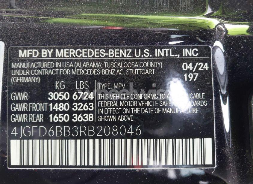 Photo 9 of 2024 Mercedes-benz Amg GLE 53 COUPE 4MATIC+ (VIN 4JGFD6BB3RB208046)