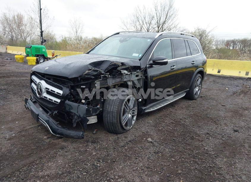Photo 2 of 2021 Mercedes-benz Gls 450 4MATIC (VIN 4JGFF5KE0MA352134)