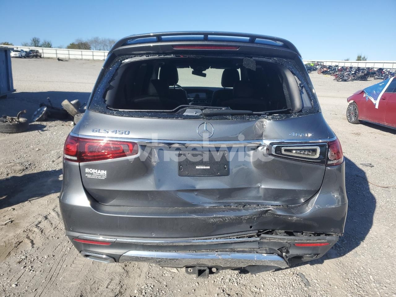 Photo 6 of 2021 MERCEDES-BENZ GLS 450 4MATIC (VIN 4JGFF5KE0MA443162)