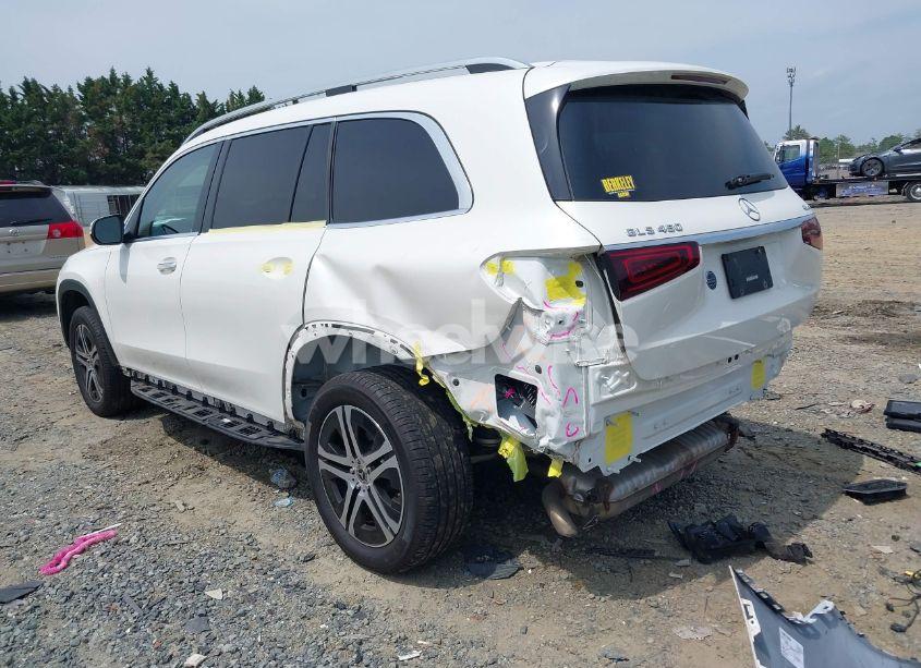 Photo 3 of 2021 Mercedes-benz Gls 450 4MATIC (VIN 4JGFF5KE1MA441193)