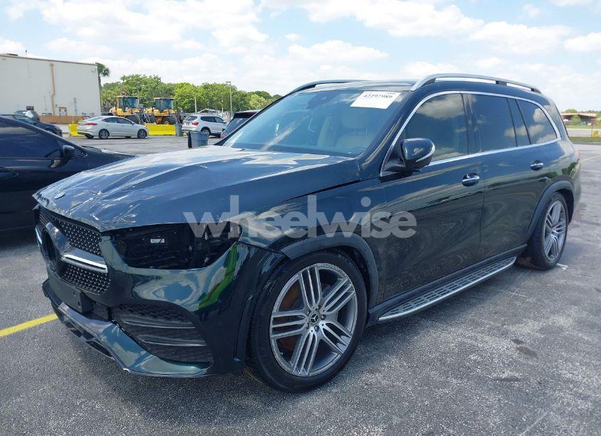 Photo 2 of 2021 Mercedes-benz Gls GLS 450 (VIN 4JGFF5KE4MA375822)