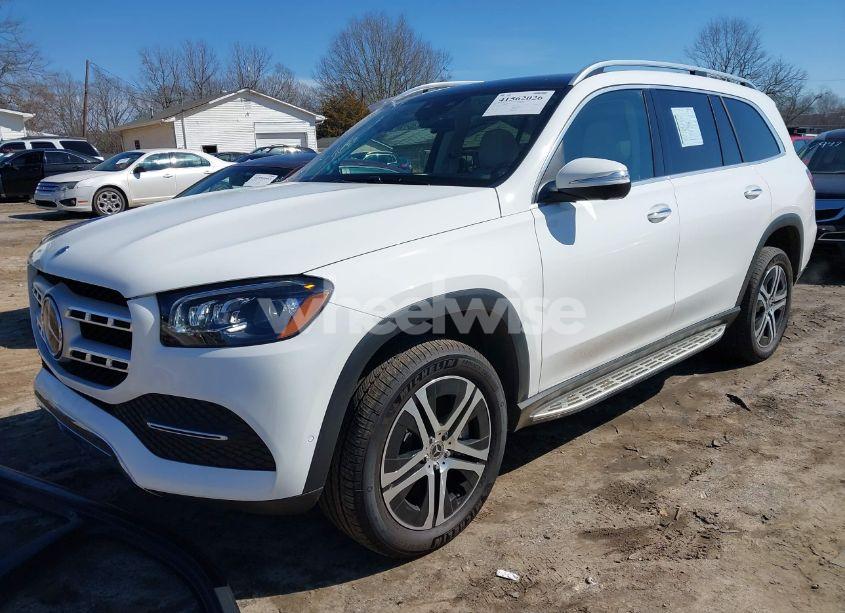 Photo 2 of 2021 Mercedes-benz Gls 450 4MATIC (VIN 4JGFF5KE4MA428566)