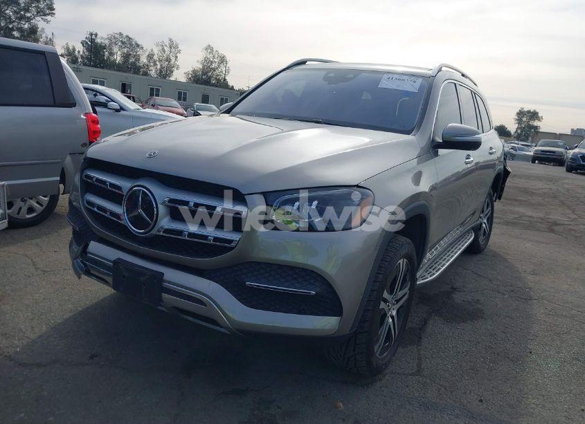 Photo 2 of 2021 Mercedes-benz Gls 450 4MATIC (VIN 4JGFF5KE5MA533410)