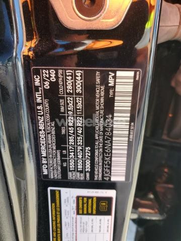 Photo 5 of 2022 MERCEDES-BENZ GLS 450 4MATIC (VIN 4JGFF5KE6NA784034)