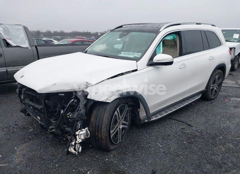 Photo 2 of 2020 Mercedes-benz Gls 450 4MATIC (VIN 4JGFF5KE7LA179405)