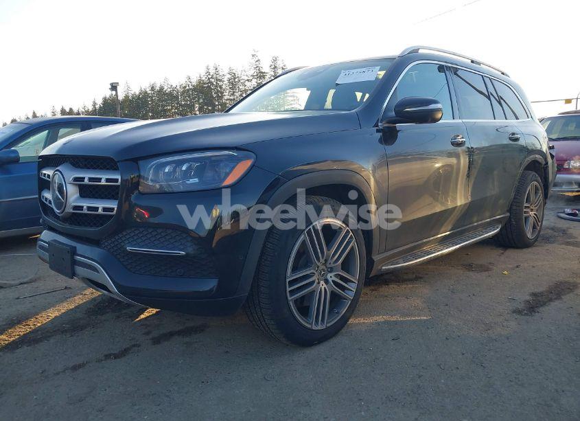 Photo 2 of 2021 Mercedes-benz Gls 450 4MATIC (VIN 4JGFF5KE7MA431784)