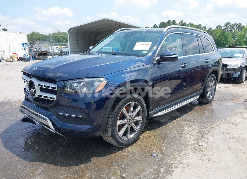 Photo 2 of 2022 Mercedes-benz Gls 450 4MATIC (VIN 4JGFF5KE7NA658975)