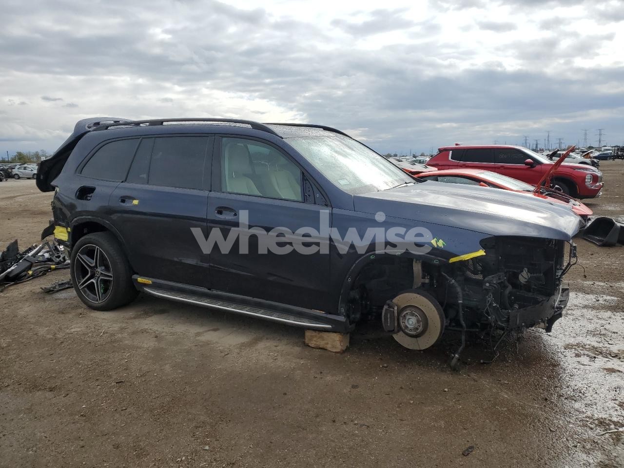 Photo 4 of 2022 MERCEDES-BENZ GLS 450 4MATIC (VIN 4JGFF5KE9NA710459)