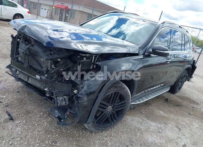 Photo 2 of 2021 Mercedes-benz Gls 450 4MATIC (VIN 4JGFF5KEXMA354814)