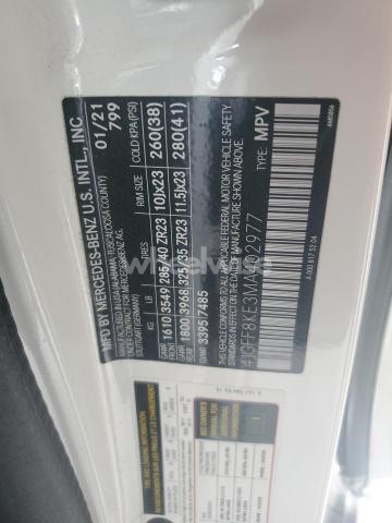 Photo 8 of 2021 MERCEDES-BENZ GLS 63 AMG 4MATIC (VIN 4JGFF8KE3MA402977)