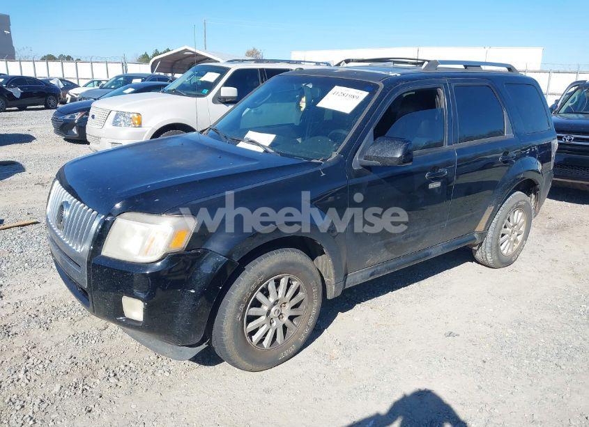Photo 2 of 2010 Mercury Mariner PREMIER (VIN 4M2CN8H71AKJ20503)