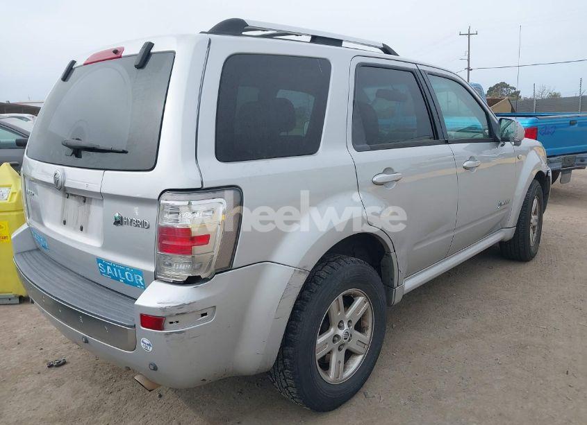 Photo 4 of 2008 Mercury Mariner HYBRID (VIN 4M2CU39H58KJ39854)