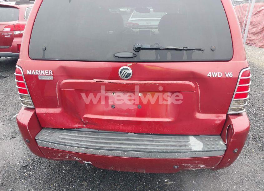 Photo 17 of 2005 Mercury Mariner LUXURY/PREMIER (VIN 4M2CU57105DJ09825)