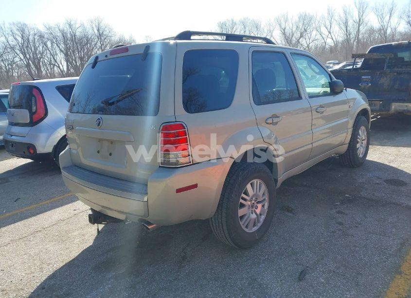 Photo 4 of 2005 Mercury Mariner LUXURY/PREMIER (VIN 4M2YU56125DJ05993)