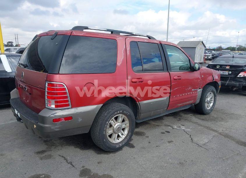 Photo 4 of 2002 Mercury Mountaineer N/A (VIN 4M2ZU66E12UJ01085)