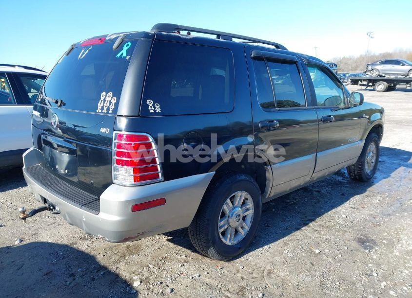 Photo 4 of 2002 Mercury Mountaineer N/A (VIN 4M2ZU86E32ZJ04858)