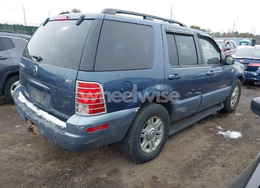 Photo 4 of 2002 Mercury Mountaineer N/A (VIN 4M2ZU86K62UJ33273)