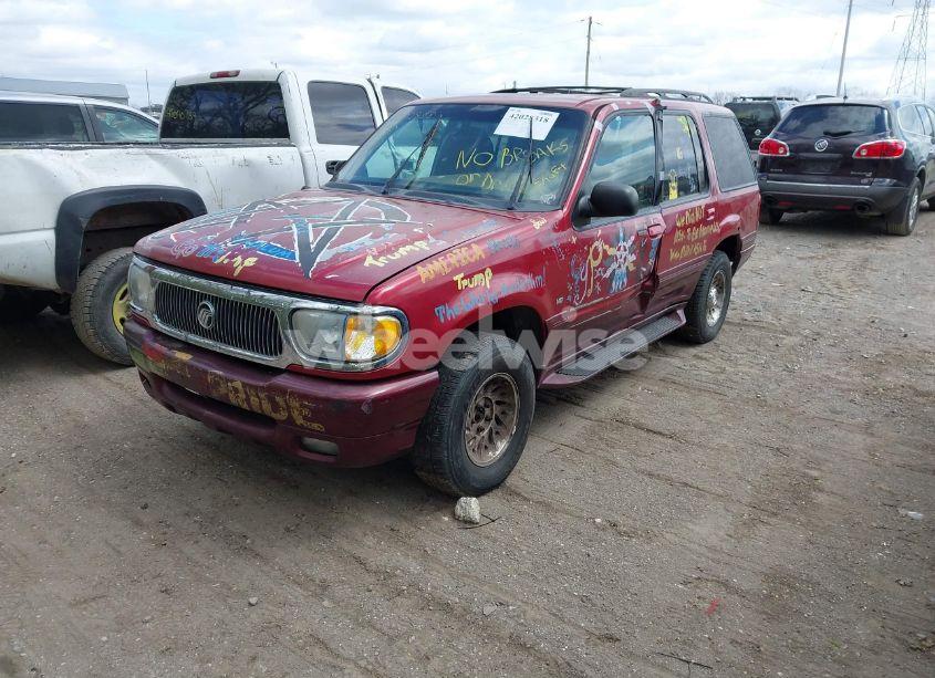 Photo 2 of 2000 Mercury Mountaineer N/A (VIN 4M2ZU86P3YUJ36720)