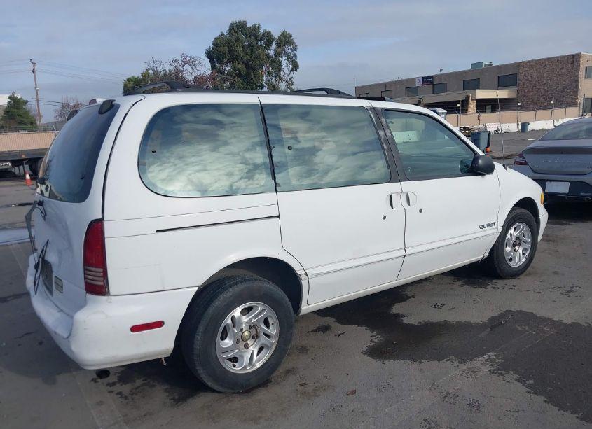 Photo 4 of 1997 Nissan Quest GXE/XE (VIN 4N2DN1111VD851866)