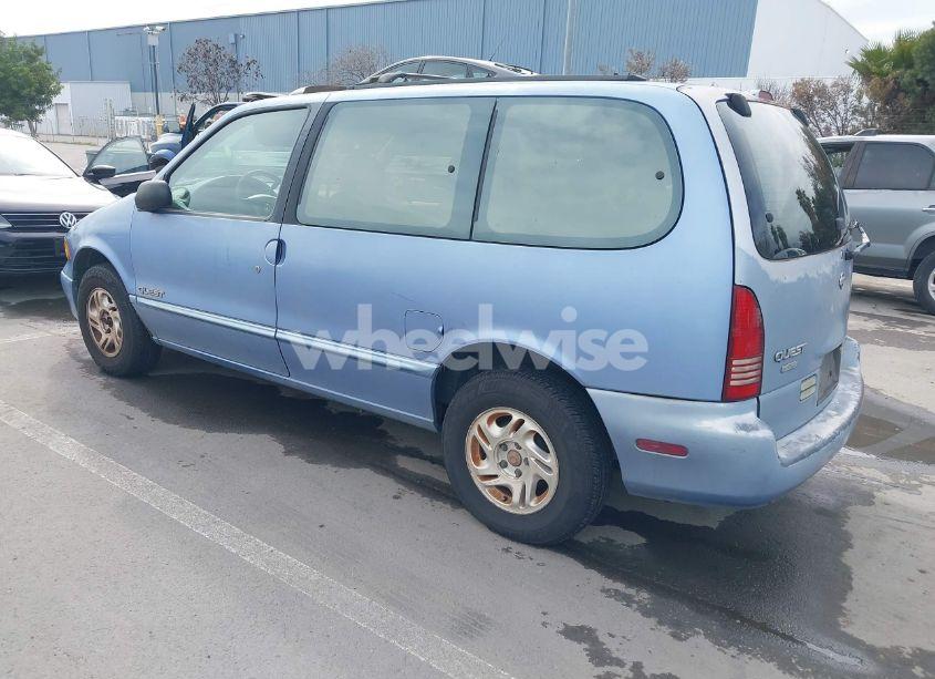 Photo 3 of 1997 Nissan Quest GXE/XE (VIN 4N2DN1117VD801599)
