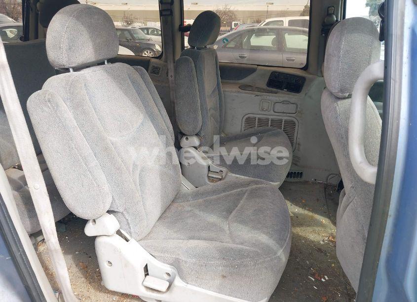 Photo 8 of 1997 Nissan Quest GXE/XE (VIN 4N2DN1117VD801599)