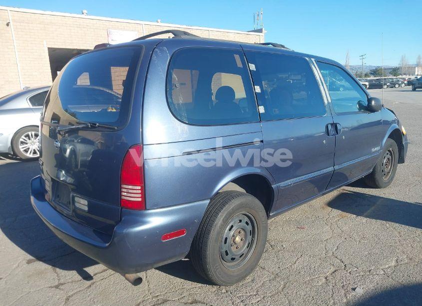 Photo 4 of 1997 Nissan Quest GXE/XE (VIN 4N2DN1118VD850276)