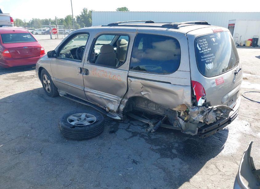 Photo 3 of 2001 Nissan Quest GXE (VIN 4N2ZN15T21D801814)