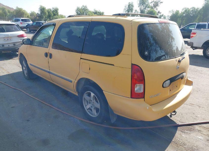 Photo 3 of 2001 Nissan Quest GXE (VIN 4N2ZN15T81D826619)