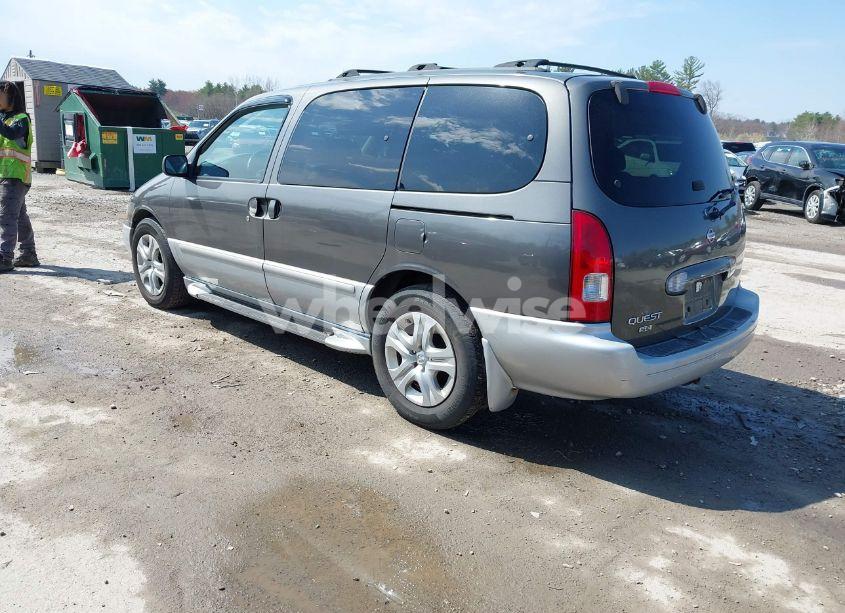 Photo 3 of 2002 Nissan Quest SE (VIN 4N2ZN16T42D815813)