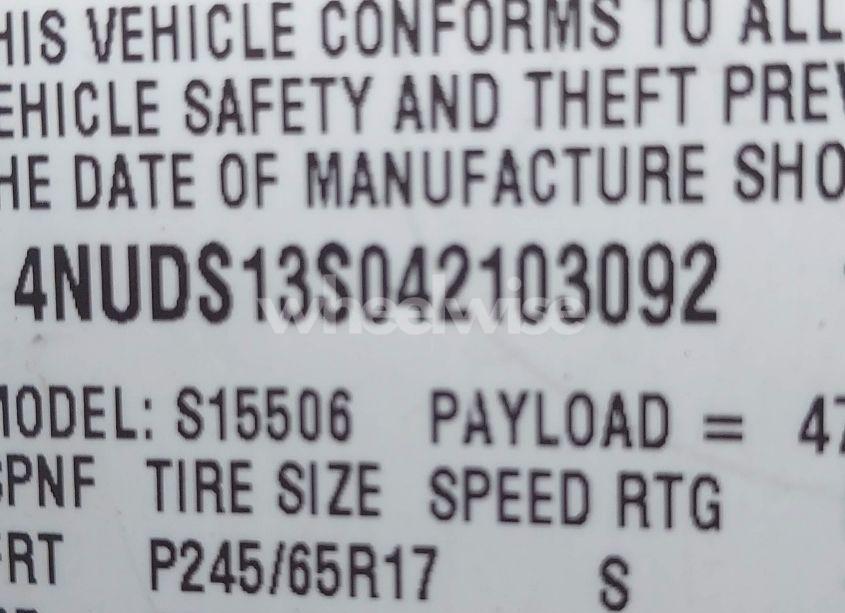 Photo 9 of 2004 Isuzu Ascender S/LS/LIMITED (VIN 4NUDS13S042103092)