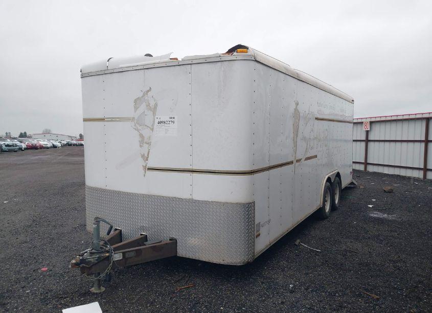 Photo 2 of 2002 Pace American ENCLOSED CARGO 7.5X2 (VIN 4P2AB20292U033640)