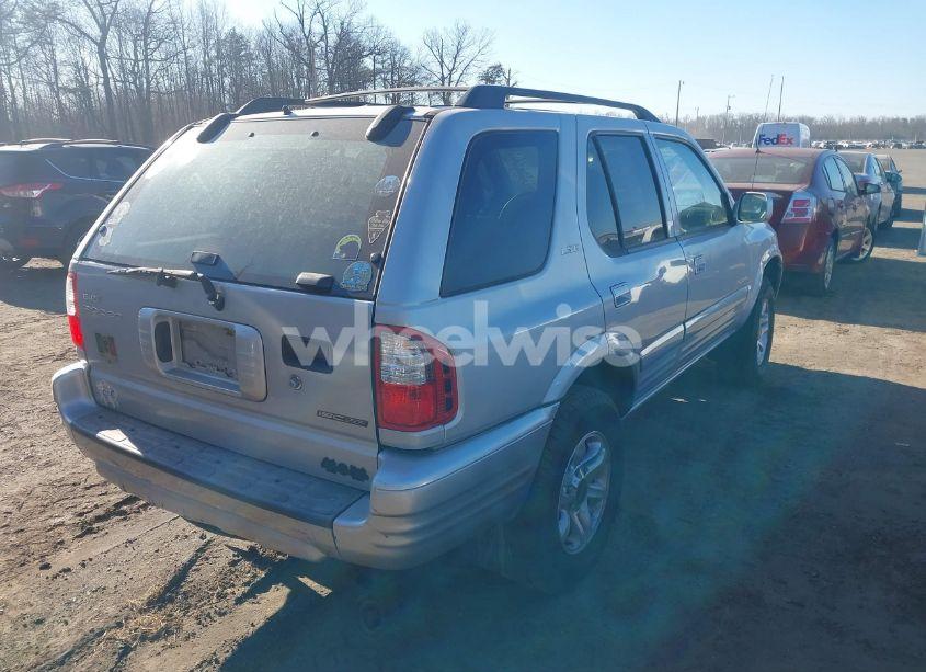Photo 4 of 2002 Isuzu Rodeo LS 3.2L/LSE 3.2L V6/S/S 3.2L V6 (VIN 4S2DM58W524317574)