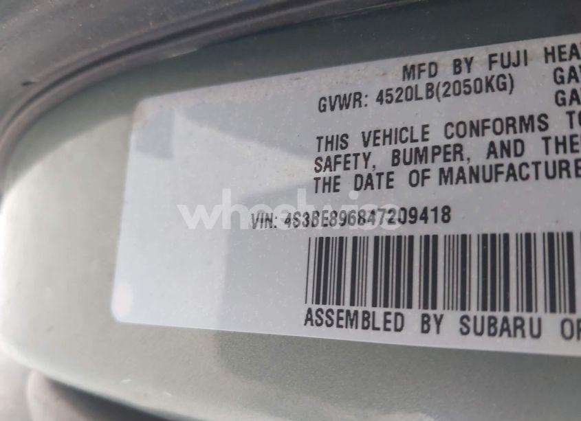 Photo 9 of 2004 Subaru Outback H6-3.0/H6-3.0 VDC (VIN 4S3BE896847209418)