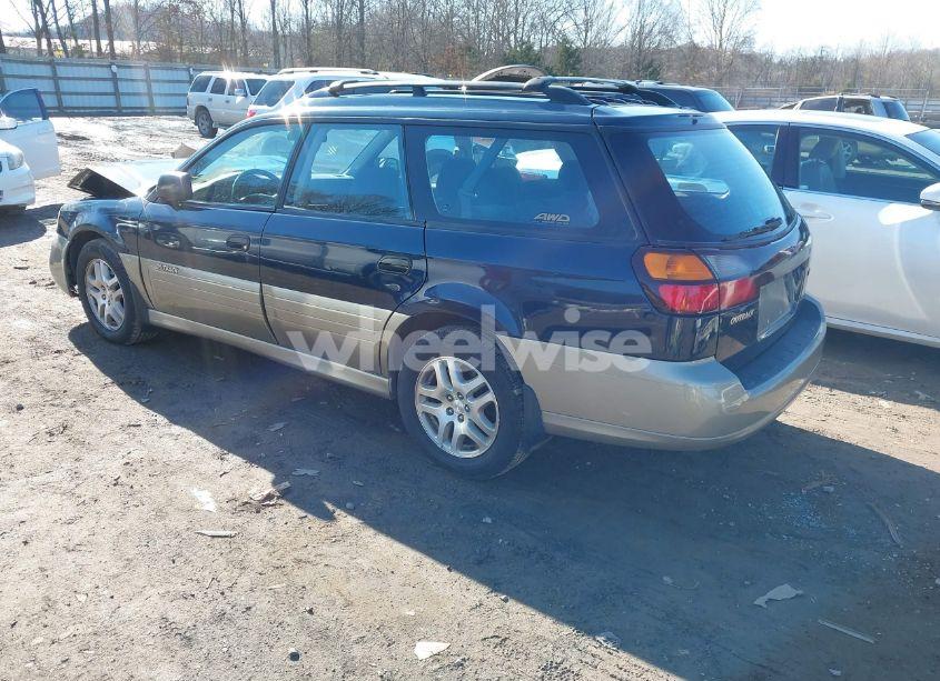 Photo 3 of 2002 Subaru Outback (VIN 4S3BH665027663540)