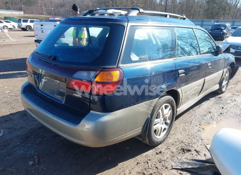 Photo 4 of 2002 Subaru Outback (VIN 4S3BH665027663540)