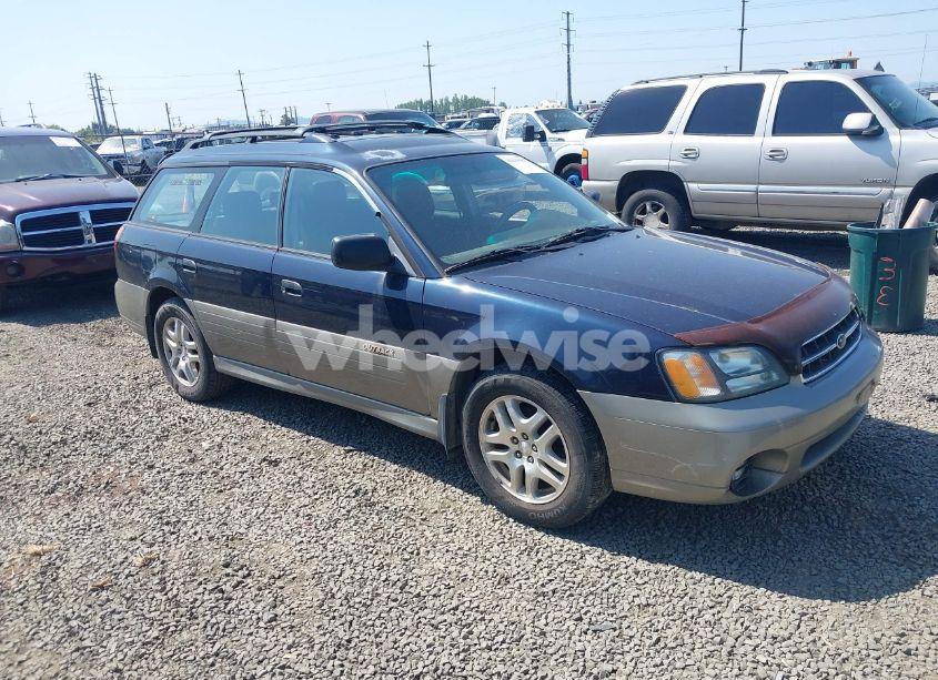 2002 Subaru Outback (VIN 4S3BH665126301092) main photo