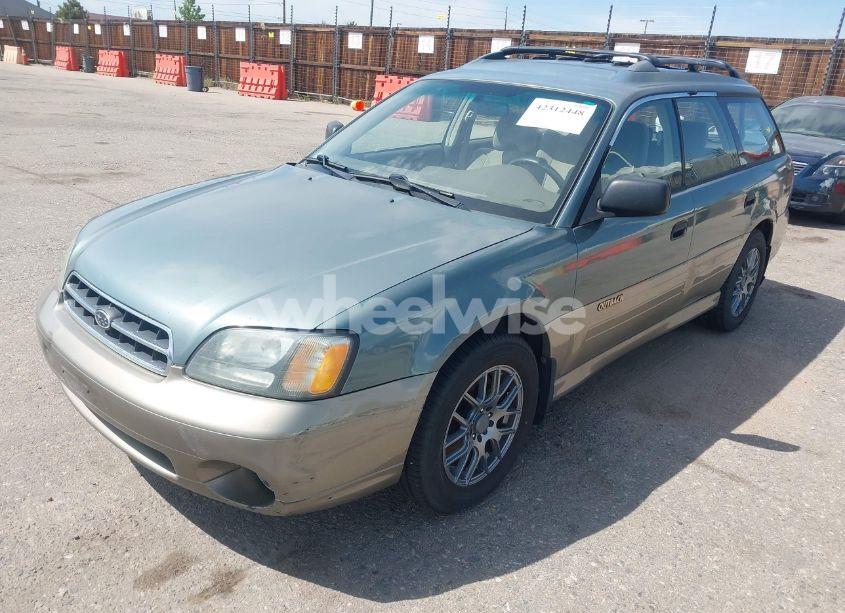 Photo 2 of 2002 Subaru Outback (VIN 4S3BH665426633401)