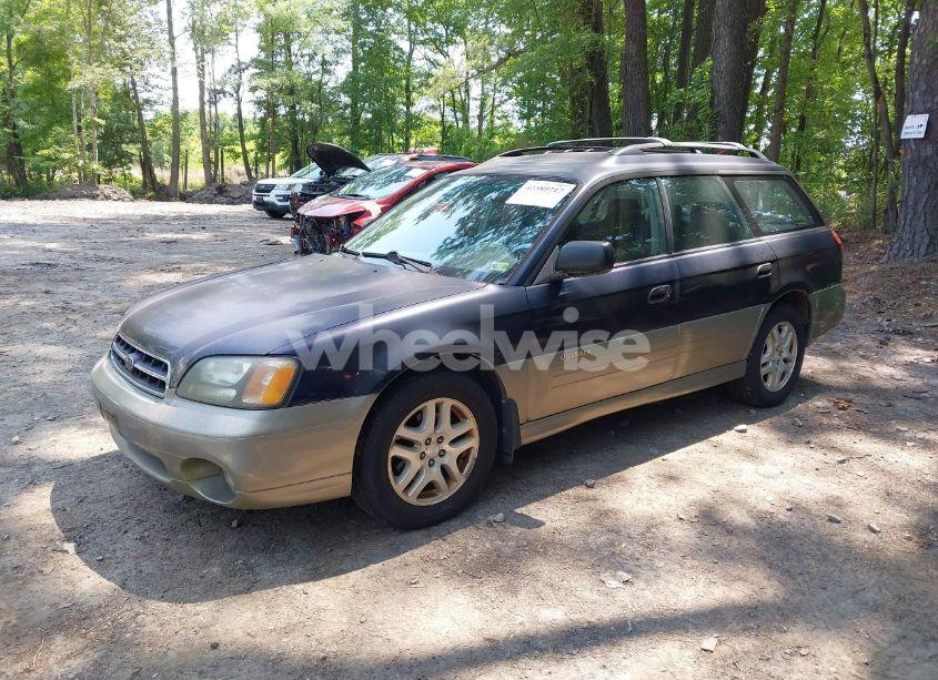 Photo 2 of 2002 Subaru Outback (VIN 4S3BH665727616036)