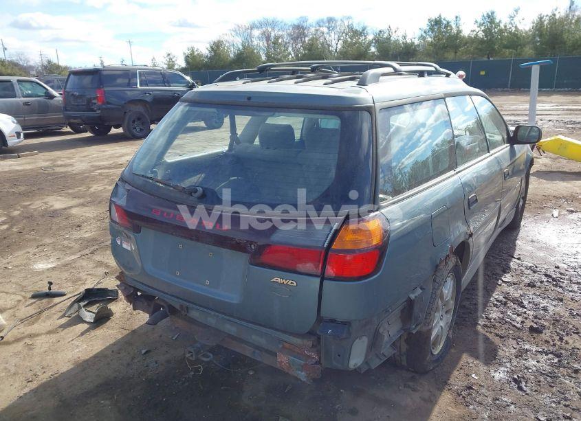 Photo 4 of 2001 Subaru Outback (VIN 4S3BH675517678807)