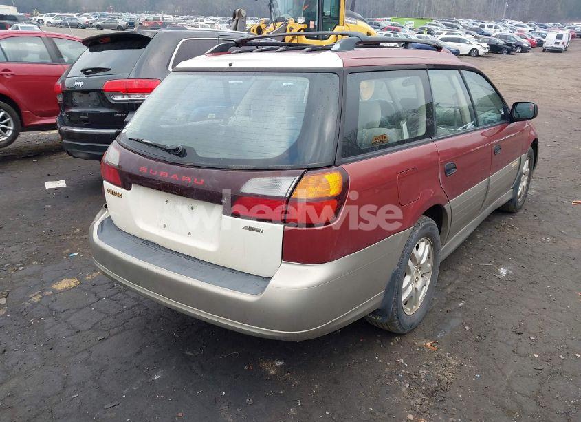 Photo 4 of 2002 Subaru Outback (VIN 4S3BH675527620746)