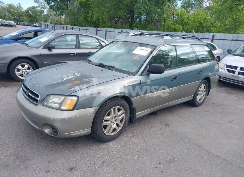 Photo 2 of 2002 Subaru Outback (VIN 4S3BH675627657529)