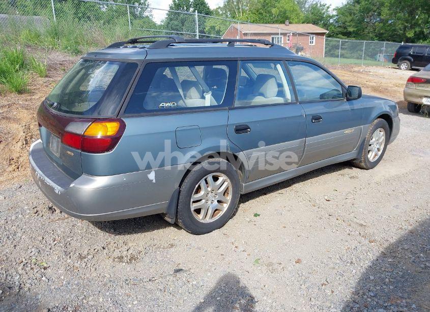 Photo 4 of 2001 Subaru Outback (VIN 4S3BH675817663539)