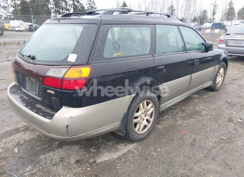 Photo 4 of 2001 Subaru Outback LIMITED (VIN 4S3BH686617604450)